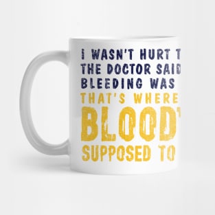 hat's Where The Blood's Supposed To Be - Peralta (Variant) Mug